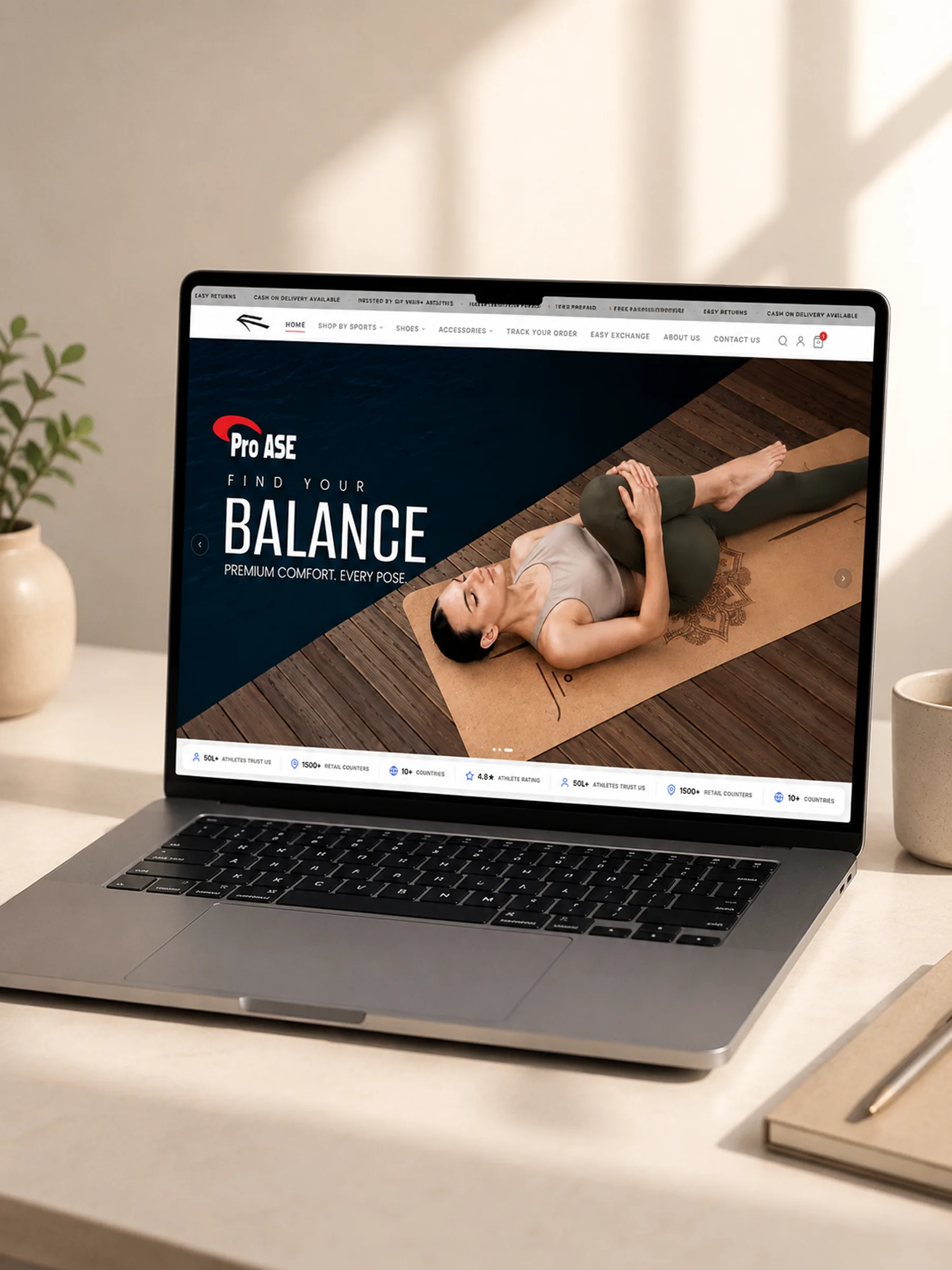 Pro Ase Sports — Shopify 2.0 Rebuild - Website & Product 1