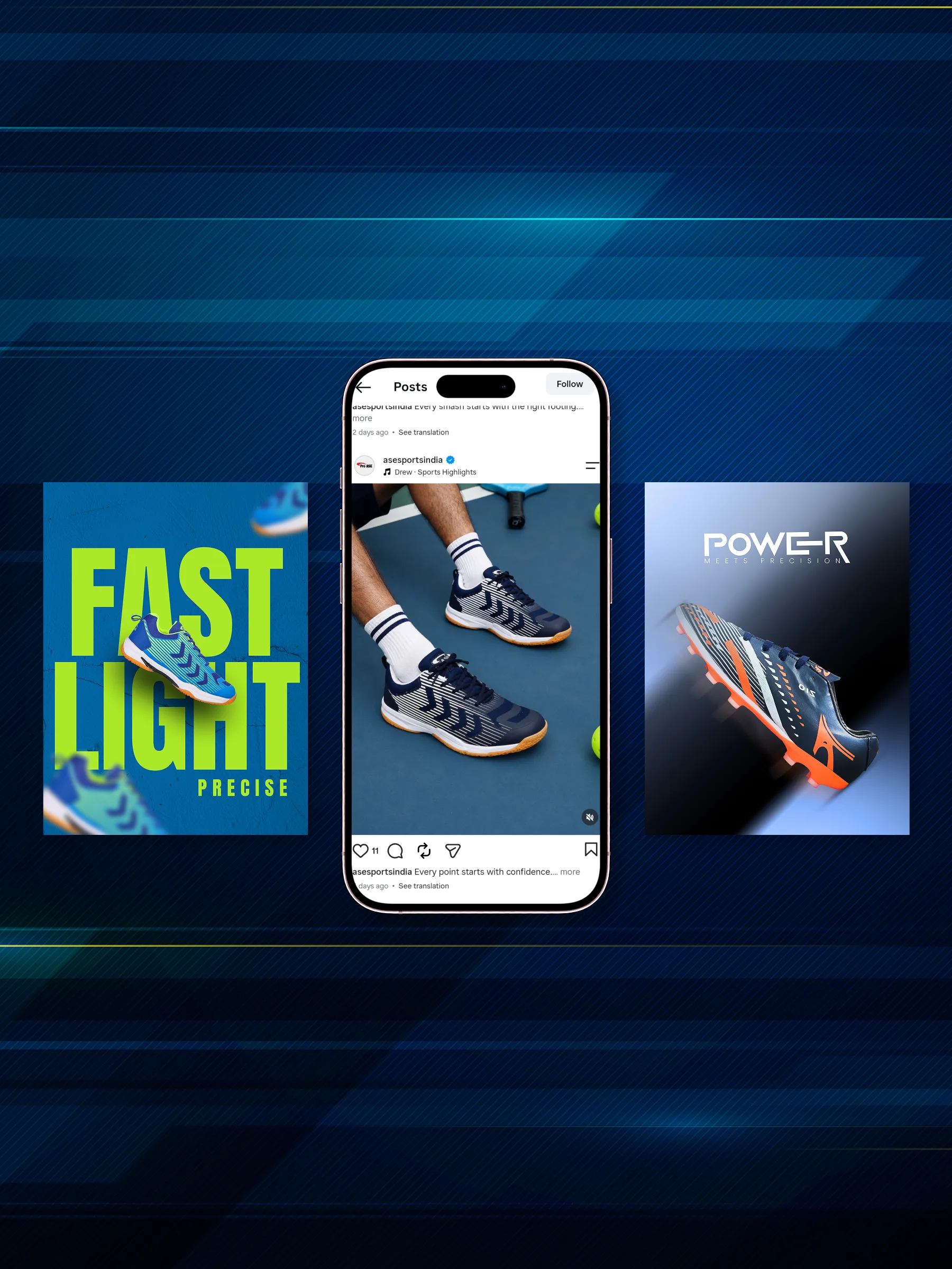 Pro Ase Sports — Shopify 2.0 Rebuild - Social Media 3